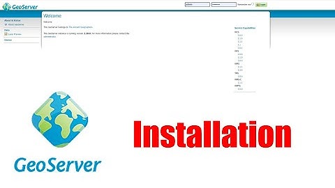geoserver 2.20 installation || Windows installer || GeoDev