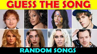 Guess the 50 Random Pop Songs 🎶 Music Quiz