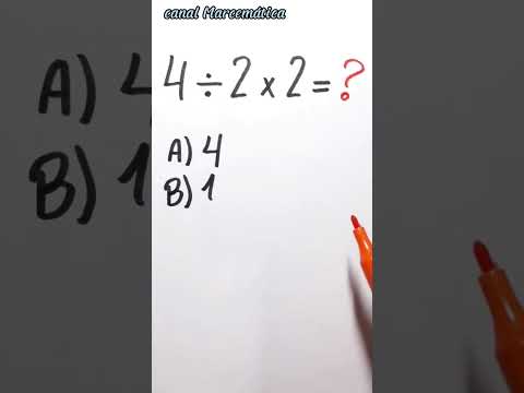 4 ÷ 2