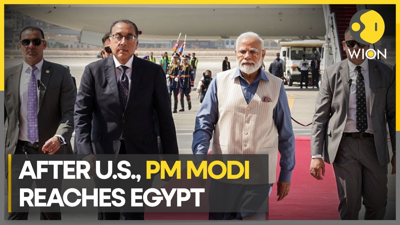 PM Modi’s Egypt visit: Meeting with President Al-Sisi on Sunday | WION Pulse