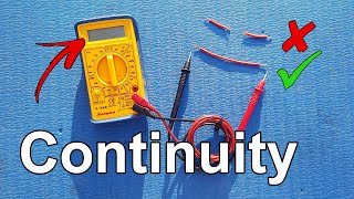 How to Test for Continuity in an Electrical Circuit Using a Multimeter | Tech Tip 31