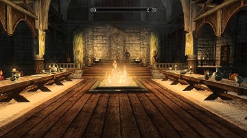 Skyrim Modded DragonsReach Inside