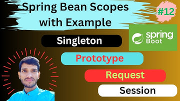 Spring Bean Scopes in Spring Boot | Singleton & Prototype Scope in Spring | Request & Session Scope