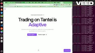 Tantei - The Home of AI trading agents on Hedera