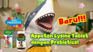Appeton Multivitamin Lysine Tablet with Prebiotics - Rahasia Anak Makan Lahap