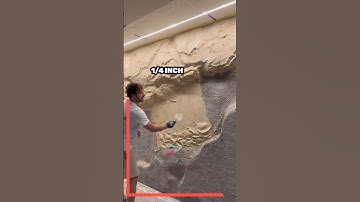 This DIY Fake Stone Wall Hack Looks So Real 🤯 @Inimitez