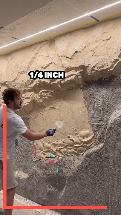 This DIY Fake Stone Wall Hack Looks So Real 🤯 @Inimitez