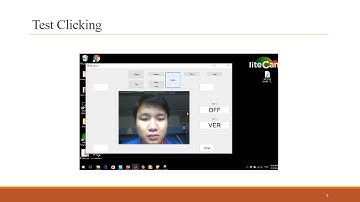 Implement a computer mouse control for quadriplegic disability using a camera
