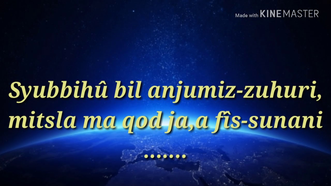 Lirik Sholawat Ya Rasulullah Versi Tum Hi Ho YouTube