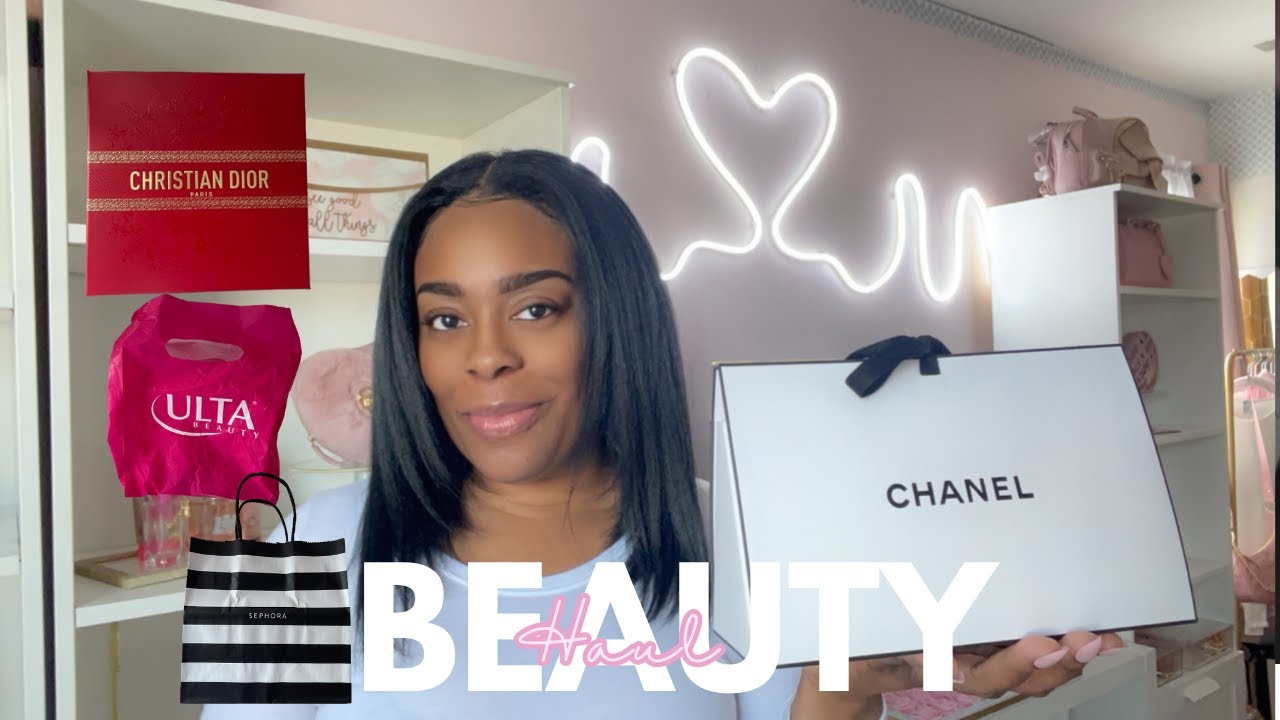 Beauty Haul 💖🛍️ | Skincare Makeup Lashes Perfume etc #sephorahaul - YouTube