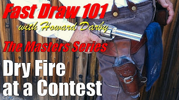 Fast Draw 101 - The Dry Fire Area