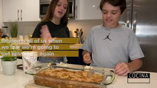 Bailey's Banana Dulce de Leche Bread Pudding