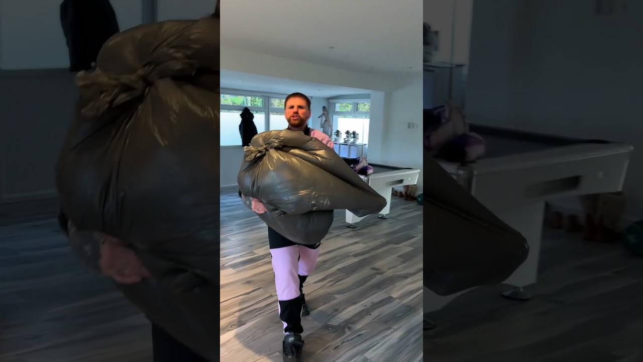 BIN BAG CHALLENGE PRANK 😂