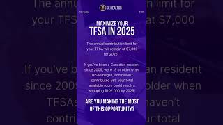 Grow your money for upto 100k Tax free. #tfsa #investing