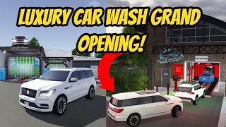 Greenville, Wisc Roblox l Car Wash Grand Opening Rensselaer County Roleplay screenshot 2