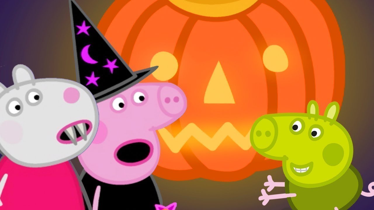 peppa-pig-english-episodes-peppa-pig-and-suzy-sheep-s-pumpkin-party