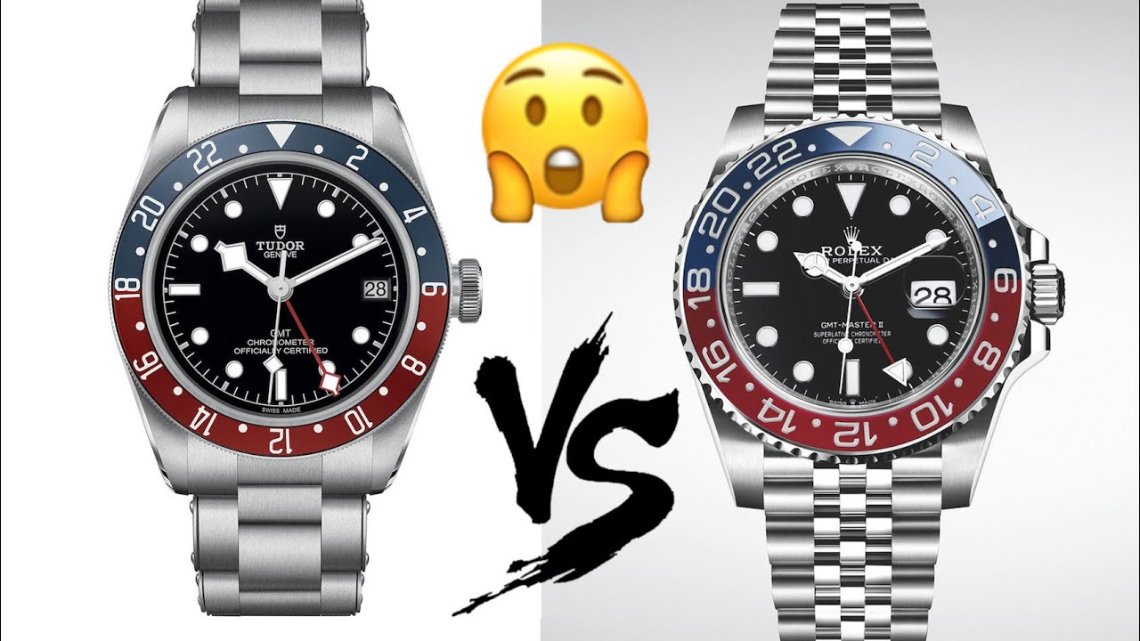 ROLEX GMT MASTER 2 PEPSI // VS. TUDOR GMT // BATTLE REVIEW - YouTube