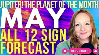 MAY 2024: 2 Cazimis \& Jupiter in Gemini! 🚀 Tune in to Build Potential. Forecast for All 12 Signs ✨