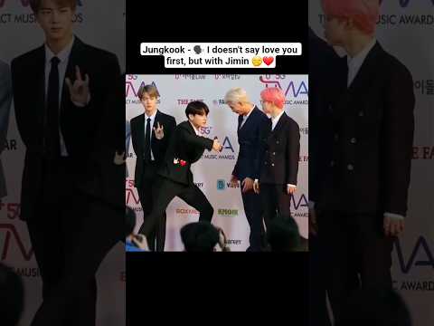 For Jimin, Jungkook