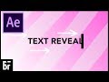 Text Reveal Animation - After Effects