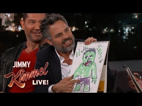 Cast of Avengers: Infinity War Draws Their Characters