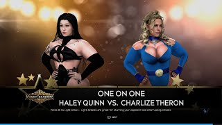 WWE 2K26 Haley Quinn 🆚 Charlize Theron