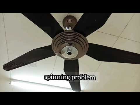 DEKA ceiling fan spinning problem ( just fix it ) மின் விசிறி