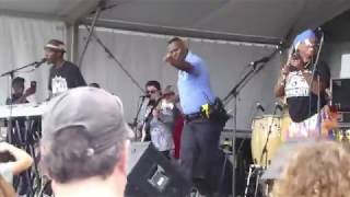 "New Orleans Jazz Fest 2017" COP DANCES ON STAGE!!!!