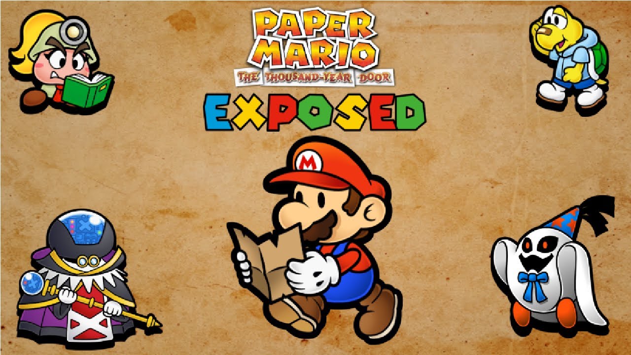 Paper Mario: The Thousand-Year Door EXPOSED.