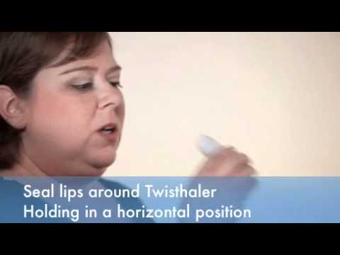 Watch this American Lung Association video to learn the correct way to use your TwisthalerÂ® asthma inhaler. To learn more about asthma and asthma medications visit www.lung.org/asthma or call 1-800-586-4872.