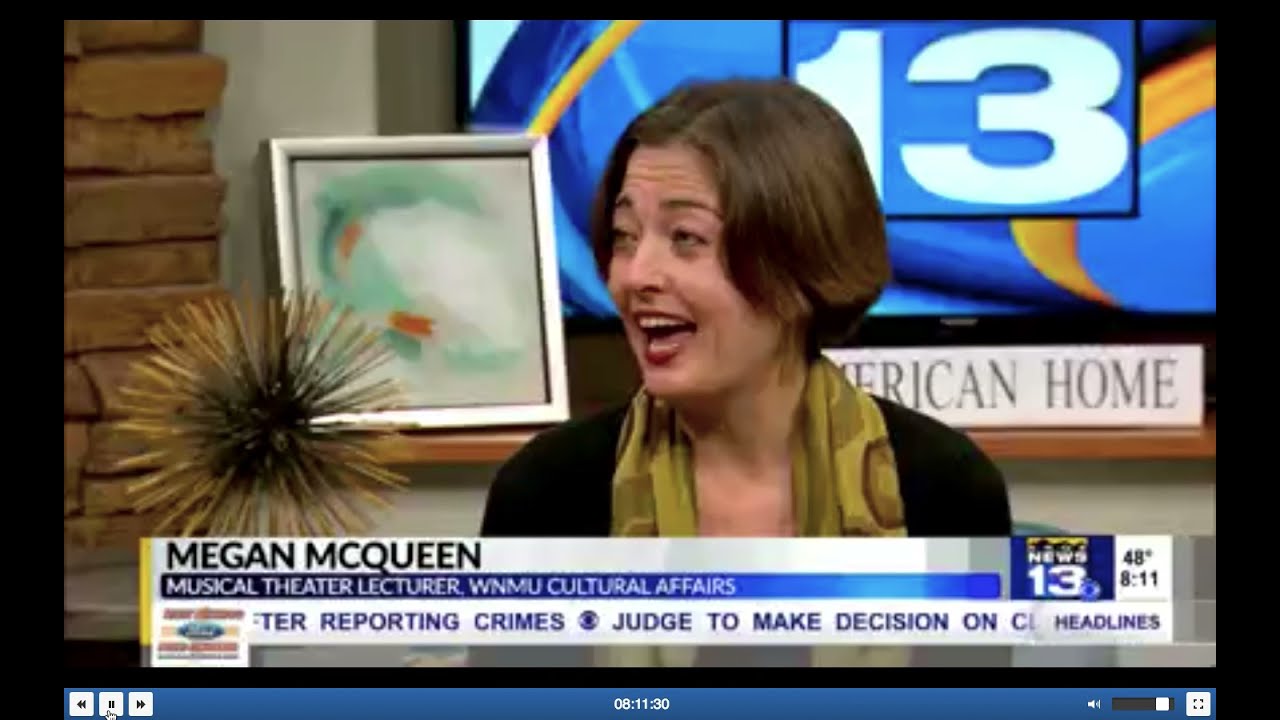 Megan McQueen Interviewed about Hamilton on Albuquerque's KRQE