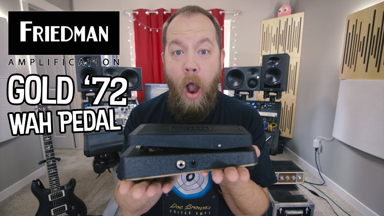 ギター FRIEDMAN NO MORE TEARS - GOLD-72 WAH NEW Friedman No More Tears Gold 72 Wah - YouTube