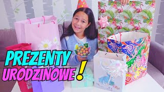 MOJE PREZENTY URODZINOWE 🥳 Otwieram Prezenty od Przyjaciół i Siostry🎁