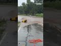 Firefighters stepped in to help rescue a baby deer stuck in floodwaters