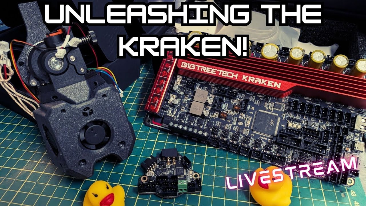 Venture XL upgradining - EBB36, Kraken, A4T AND MORE! #livestream