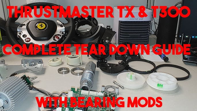 Thrustmaster T300 Metal Bearing & Pinion Upgrade Mod 