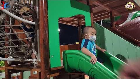 REVIEW TEST XÍCH ĐU CẦU TRƯỢT TRÊN CAO KHU VUI CHƠI THIẾU NHI TRUNG TÂM T1 U1 S1 Q7 SAIGON REVERSIDE