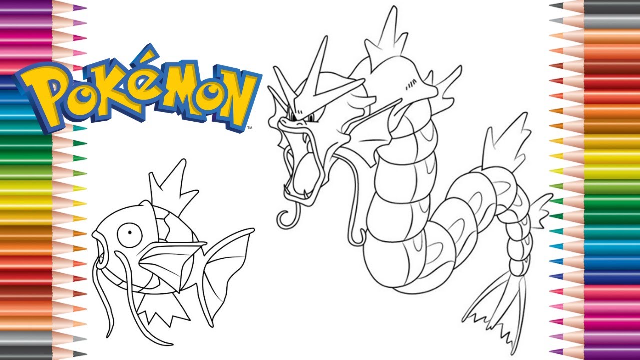 Desenhos Pokemon de Agua – Desenhos