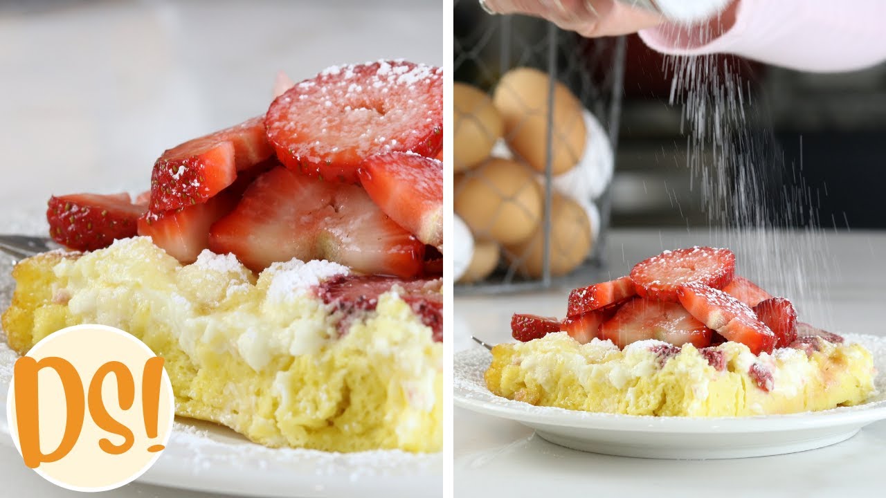 Sourdough German Pancakes! How to make Sourdough Strawberry German