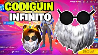 CODIGUIN DA BARBINHA INFINITO ✅No FREE FIRE ( Atualizado 2024 )