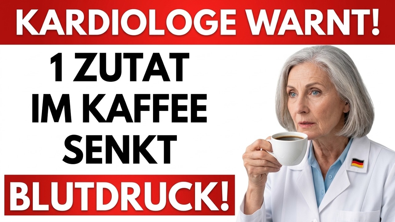 Über 60? Diese 1 Zutat im Kaffee senkt den Blutdruck sofort – Kardiologen sind verblüfft!
