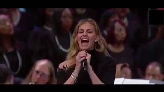 Video thumbnail of "Faith Hill "What A Friend We Have In Jesus"  Aretha Franklin's funeral Celebration Service"