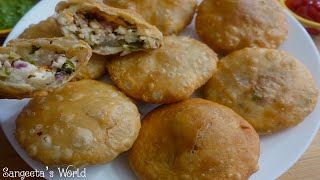 Paneer Kachori Recipe • Crispy & Crunchy Paneer Kachori • Sangeeta's World