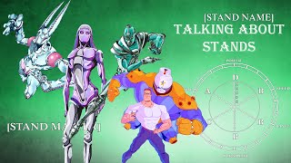 Talking About all JOJO stands (Parts 1-7) with a tier list. Talking About all JOJO stands (Parts 1-7) with a tier list.