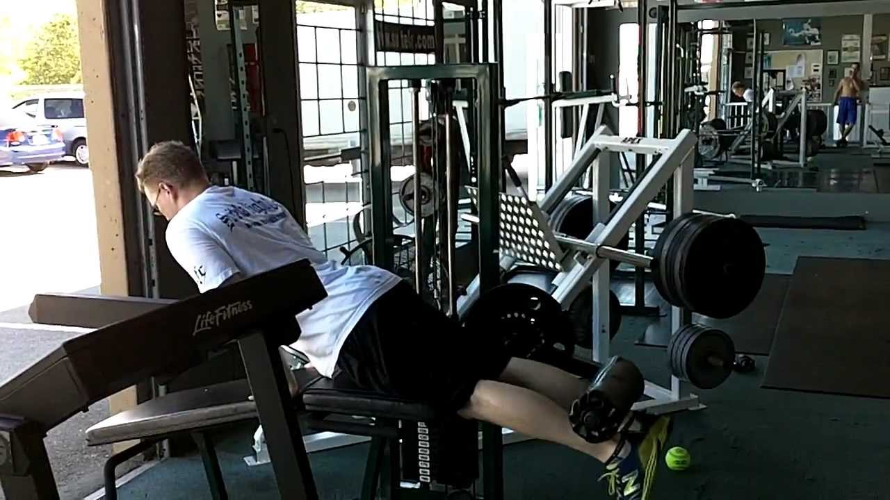 Leg Finisher Upright Hamstring Curls Superset High Rep Leg Extensions YouTube