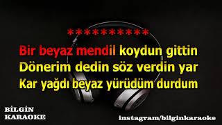 İbrahim Tatlıses - Beyaz Mendil (Karaoke) Orjinal Stüdyo