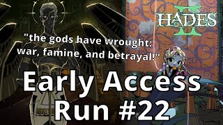 Trying Aspect of Moros (Arachne misses me) - Run#22 - Light Commentary | Hades 2 Early Access