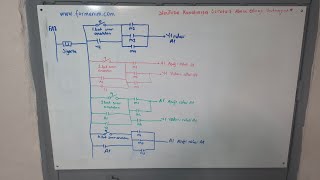 Asansör Kumanda Devresi Anlatımı Hafıza Rölesi Kontak Bağlantıları Bölüm 4