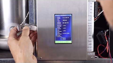 Performing a software update on the V-10 Touchscreen Controller