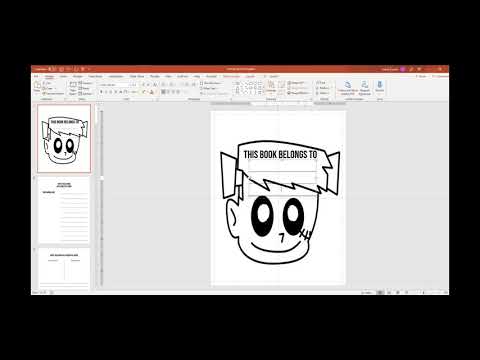 How to Create Kids Activity Books Using PowerPoint